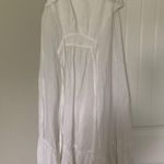 Free People Dress MIDI Low bow back White Cotton Photo 1