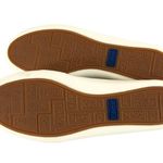 Keds Womens Boat Shoes Flats Canvas Lace Up Slip On Ivory Size 7 Photo 3