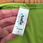 ANDIE  Bikini Set Elwood Top High Rise Bottom Avocado Green size S NWOT Photo 3