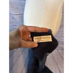 Boho Paisley Fringe Shawl Dark Blue Purple Pashmina Silk Blend Scarf Photo 3