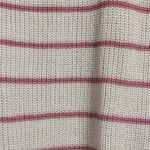 Velvet by Graham & Spencer Kierra Pullover Sweater Ecru Pink Striped Knit XL New Photo 4