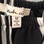 Bleuh Ciel  black & white off the shoulder blouse. Photo 1