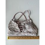 Victoria Sport Light Support Criss Cross Sports Bra Activewear XS Tan Photo 1