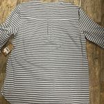 G.H. Bass &Co. G.H Bass Striped shirt, L, NWT, pit to pit measures 21, high low, front is 26, back is 28 Photo 1