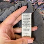 Free People  Paisley Satin Print Bomber Jacket Photo 7