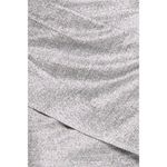 RTA Cheyenne Metallic Asymmetric Mini Skirt Silver Womens Size 8 Photo 7