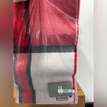 Hunter  Heavyweight Red Plaid Scarf. NWT Photo 1