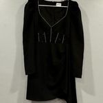 Saylor  Letitcia Embellished Corset Long Sleeve Minidress in Black Small S Photo 0