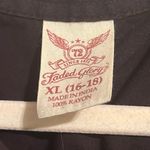 Faded Glory  | Basic Black Long Sleeved Button Up Shirt Top Size XL Photo 2