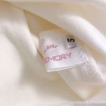 Japanese Kawaii White Cotton Off Shoulder Ruffle Lace Black Bow Shirt Blouse Top Size XS Photo 3