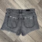 Abercrombie & Fitch grey denim shorts Photo 2