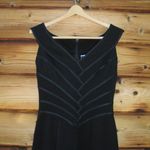 Tadashi Shoji Vintage 90's Black Gown Dress Photo 2