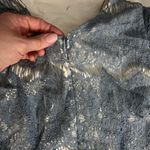 Forever 21  LG blue Lacey Creme A line Secretary dress Photo 1