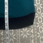 Talbots T by Cowl Neck ColorBlock Sweater Size X-Large Photo 7