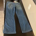 Pajama Jeans bootcut pull up elastic waist, medium wash blue, size S, NWT Blue Photo 2