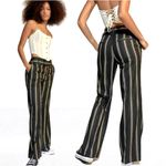 Urban Outfitters  Y2K Marcella Striped Flare Trousers Photo 1