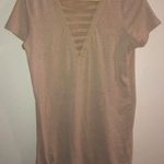 Forever 21 Tan T-Shirt Dress Photo 0