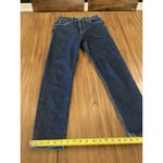 RE/DONE Revolve  90s high rise ankle crop Dark rinse button up straight Jeans 25 Photo 8
