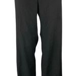 Banana Republic  Logan Women's Black High Rise Straight Trousers Pants Size 14 Photo 0