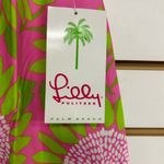 Lilly Pulitzer Mirabelle Hibiscus Pink & Green Skirt NWT SZ 2 Lined 100% Cotton Photo 9