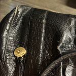 Brahmin  Louise Rose croc-embossed leather satchel with gold-tone hardware Photo 5
