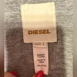 Diesel  Jacket peacoat size L Gray 100% Cotton Photo 6