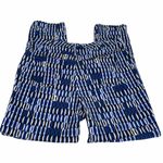 Ellen Tracy  High Waist Geometric Pattern Straight Leg Jeans Blue Size 10 Photo 5