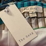 The Sang Multi Striped Plaid Colorful Wide Leg Pants Festival Boho SP4621 NWT S Photo 10