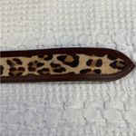 Vintage Avignon Women's Cream Leopard Print Leather Belt Size S SKU 5160 Photo 4