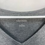 Wild Fable EUC women’s gray short sleeve v-neck cropped tshirt top stretch M Photo 2