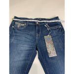 GRACE IN LA Womens  Embellished‎ Jeans NWT size 11 Skinny Fit  M16 Photo 3