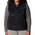 Columbia  Benton Springs Full Snap Hooded Vest Black Size 3XL Plus Size Photo 0