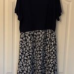 Younrui Blue and White Floral Dress w/ pockets Women Size 2XL Multiple Photo 1