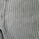 Forever 21 silver-gray cropped, boxy mock turtleneck sweater, size S Photo 9