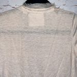 Anthropologie Angel Of The North Sweater Womens Medium Cardigan Cream Tie Front Photo 6