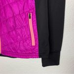 Old Navy Active Zip Up Front Purple Black Quilted Women’s Jacket Photo 4
