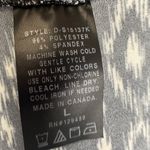 Como Black Elegant Black and White Geometric Women's Wide Leg Pants Photo 3