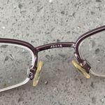Bebe Eyeglasses Frames ONLY Bashful BB5027 Plum 49-16-130 06/11 Purple rectangle Photo 11