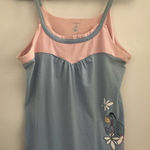 Disney Retro Store Pink and Blue Eeyore Tank Top Size XL Photo 0