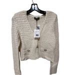 Generation Love ‎ Joy Crochet Cardigan Size Small Photo 6