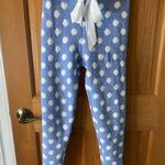 Honeydew Small Womens Super Soft Lounge Polka Dots Leggings Pajama Pants NEW Blue Photo 3