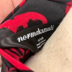 Norma Kamali Floral Print Faux Wrap Dress Photo 3