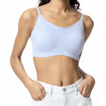 Uniqlo Wireless Bra | Relaxed Light Blue NWT XS Photo 0
