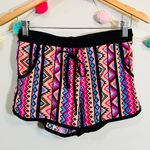 No Boundaries Aztec Print Shorts Photo 0