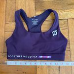 Peloton Racerback Sports Bra Size XS Purple Athletic Yoga Running Cycling Photo 1