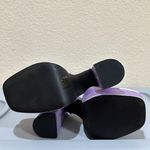 Dolls Kill  Lilac Satin Moonchild Platform Heels Photo 8