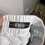 REWASH  Blue Pullon Double Waist Drawstring Wide Leg Jeans Sz 29 Photo 4