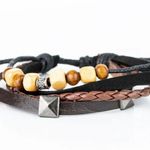 Paparazzi Solo Climb Brown Bracelet (169) Photo 1