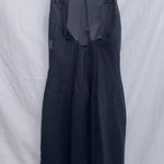 Cache Y2K Black Sleeveless A-line Midi Dress size 4 Photo 4