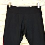 Lorna Jane Lorna Jean Capri Crop Tight Leggings Womens S Black Pink Contrast Sporty Photo 2